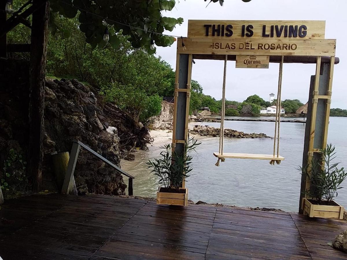 Rosario Ecohotel Isla Grande  Eksteriør bilde