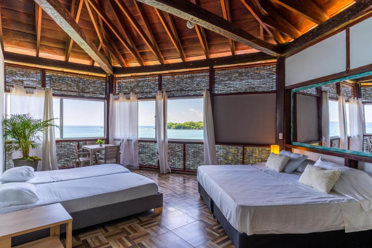 Rosario Ecohotel Isla Grande  Eksteriør bilde